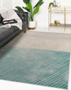 ZIGGLY OCEAN Area Rug By Kavka Designs