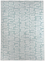 ZIP BLUE Area Rug By Kavka Designs