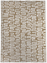 ZIP BROWN Area Rug By Kavka Designs