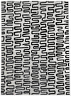 ZIP CHARCOAL Area Rug By Kavka Designs