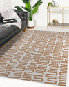 ZIP TERRACOTTA Area Rug By Kavka Designs