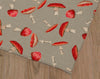 A MUSHROOM PARTY BEIGE Area Rug By Kavka Designs