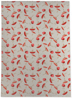 A MUSHROOM PARTY IVORY Area Rug By Kavka Designs