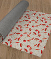 A MUSHROOM PARTY IVORY Area Rug By Kavka Designs