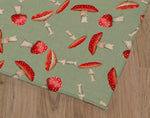 A MUSHROOM PARTY SAGE Area Rug By Kavka Designs