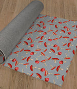 A MUSHROOM PARTY SLATE Area Rug By Kavka Designs