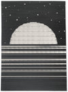 MIDNIGHT MOON CHARCOAL Area Rug By Kavka Designs