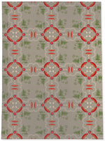 MUSHROOM TILE BEIGE Area Rug By Kavka Designs