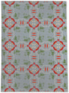 MUSHROOM TILE SLATE SQUARE Area Rug By Kavka Designs