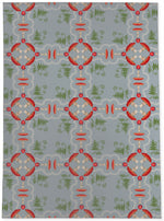 MUSHROOM TILE SLATE SQUARE Area Rug By Kavka Designs