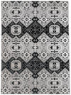 ABADEH CHARCOAL AND WHITE Area Rug By Kavka Designs