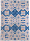 ABADEH BLUE AND GREY Area Rug By Kavka Designs