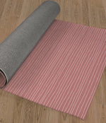 LINEAR DUSTY ROSE Area Rug By Kavka Designs