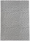 WAVES ABSTRACT GREY Area Rug By Kavka Designs