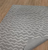 WAVES ABSTRACT GREY Area Rug By Kavka Designs