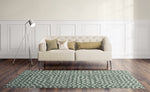 WAVES ABSTRACT SAGE Area Rug By Kavka Designs