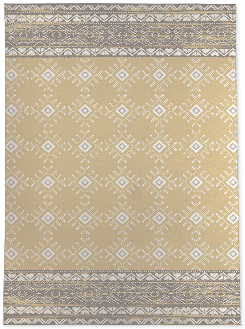 ZINA GOLD Area Rug By Kavka Designs