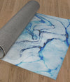 LAGOON BRIGHT BLUE Area Rug By Marina Gutierrez