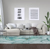 LAGOON AQUA Area Rug By Marina Gutierrez