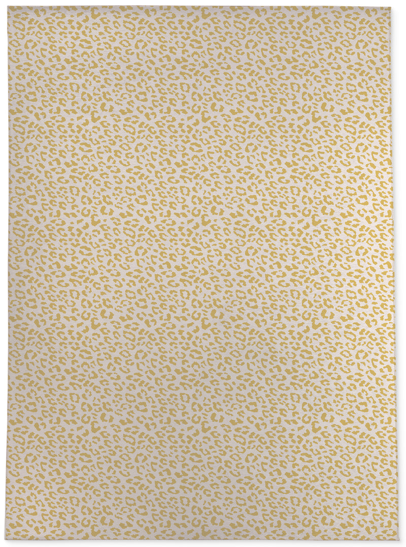 LEOPARD GOLD Area Rug By Marina Gutierrez