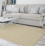 LEOPARD GOLD Area Rug By Marina Gutierrez