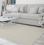 LEOPARD IVORY Area Rug By Marina Gutierrez