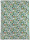 TROPICAL JUNGLE PASTEL BLUE Area Rug By Marina Gutierrez