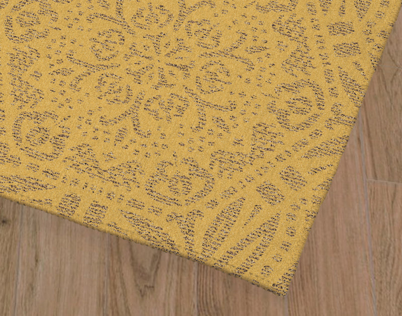 GRIFFORD MUSTARD Area Rug By Marina Gutierrez