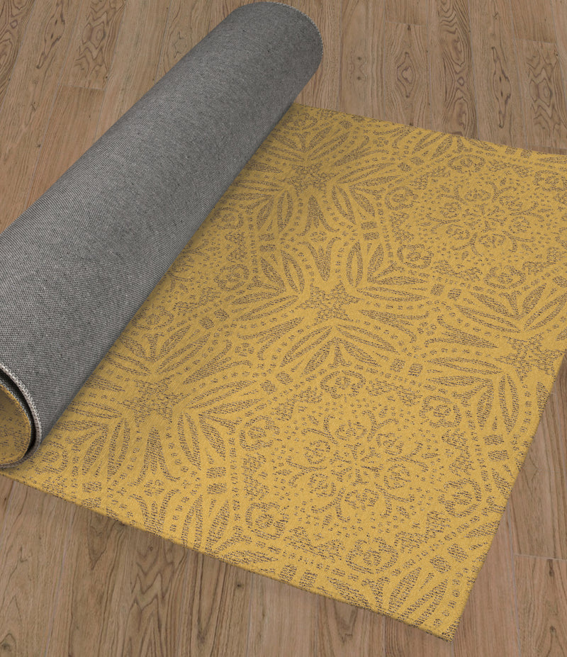 GRIFFORD MUSTARD Area Rug By Marina Gutierrez