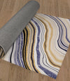 AGATE PURPLE Area Rug By Marina Gutierrez