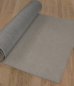 GRIDLOCKED WARM GREY Area Rug By Marina Gutierrez