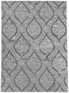 RAIN DARK GREY Area Rug By Marina Gutierrez