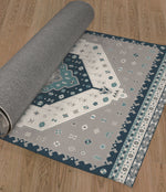 ADANA BLUE & GREY Area Rug By Marina Gutierrez