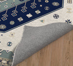 ADANA BLUE & IVORY Area Rug By Marina Gutierrez