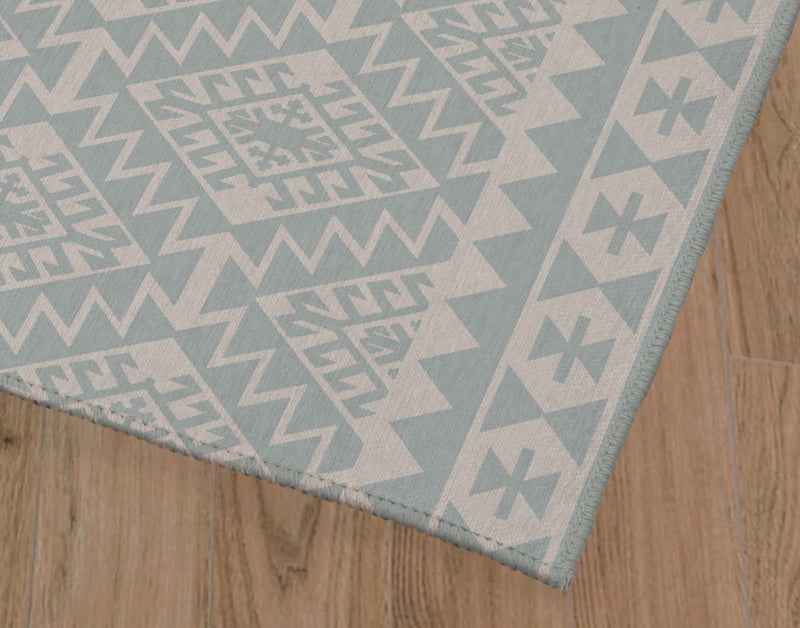 TAMARA LIGHT BLUE Area Rug By Marina Gutierrez