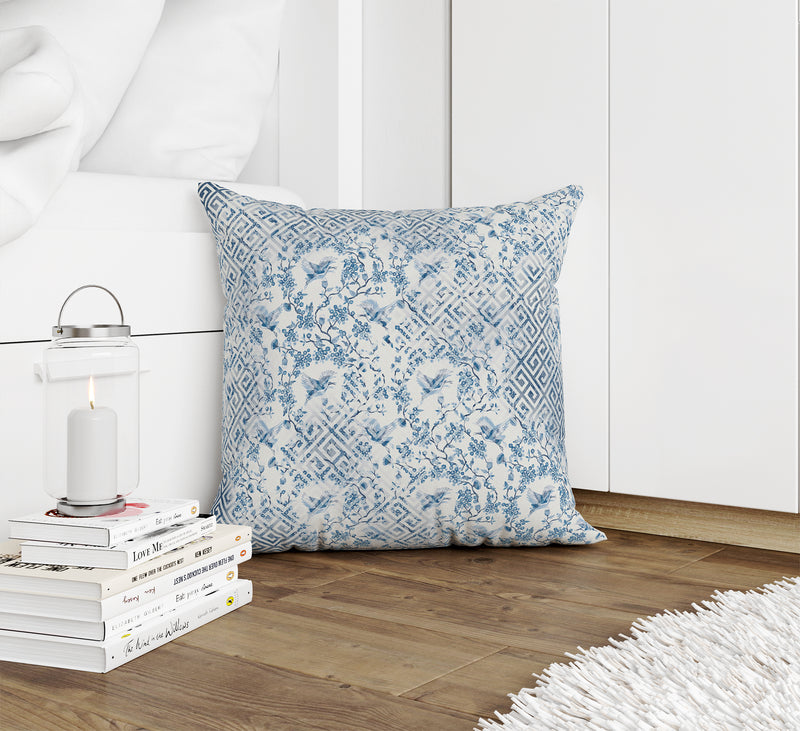 CRAIN MIX BLUE Accent Pillow By Kavka Designs