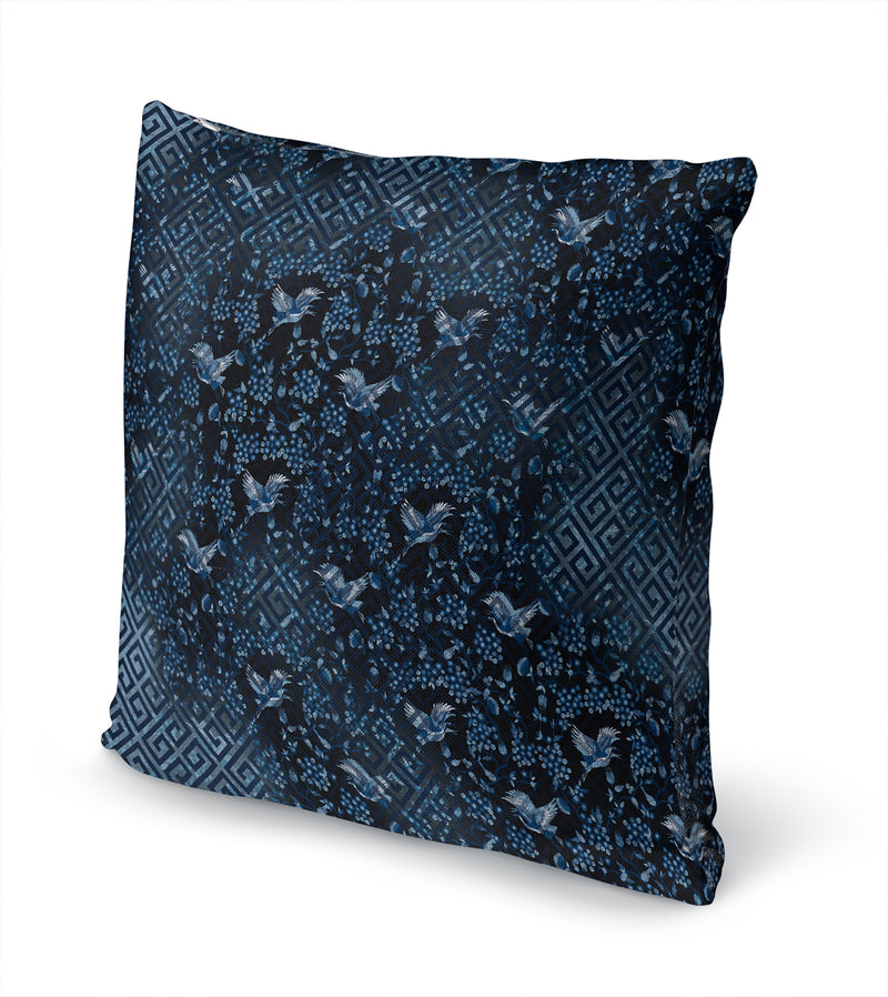 CRAIN MIX NAVY Accent Pillow By Kavka Designs