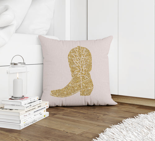 COWBOY BOOT Accent Pillow By Kavka Designs