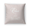 RELAX Accent Pillow By Kavka Designs