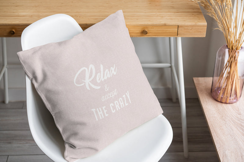 RELAX Accent Pillow By Kavka Designs