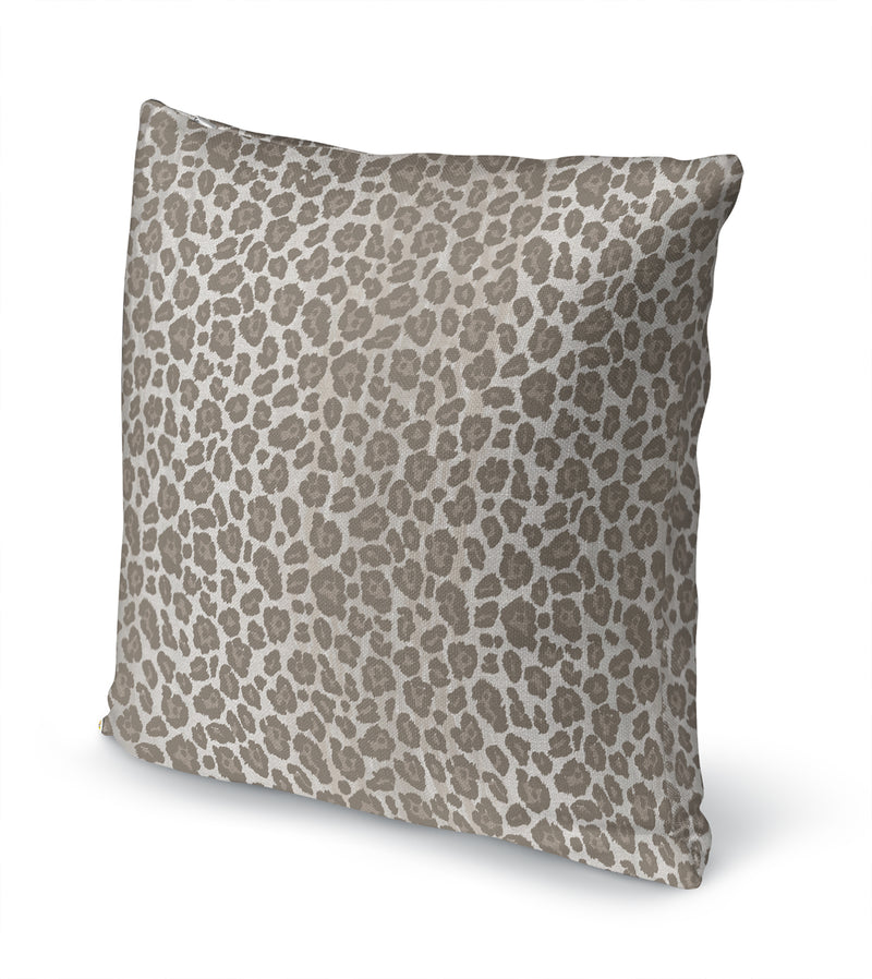 CHEETAH TAUPE Accent Pillow By Kavka Designs