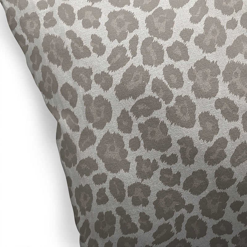 CHEETAH TAUPE Accent Pillow By Kavka Designs