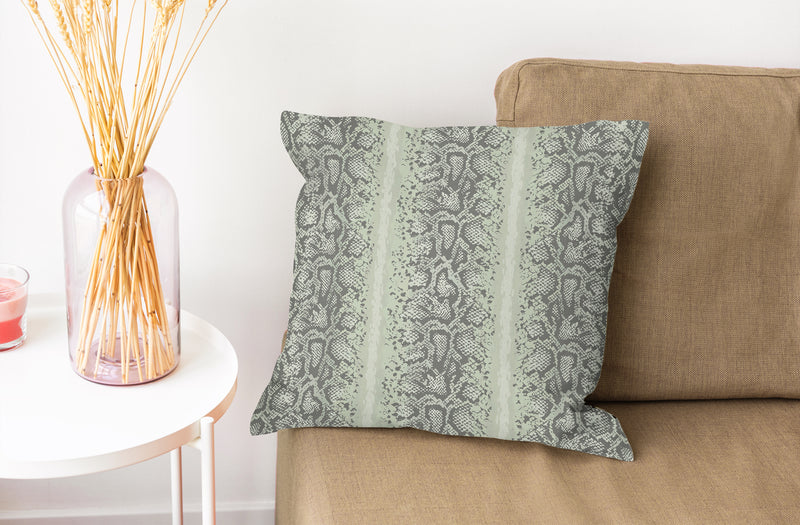 SNAKE GREEN Accent Pillow By Kavka Designs