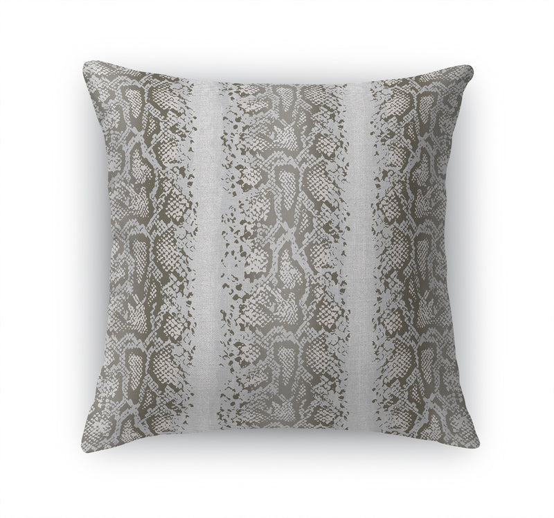 SNAKE GREIGE Accent Pillow By Kavka Designs