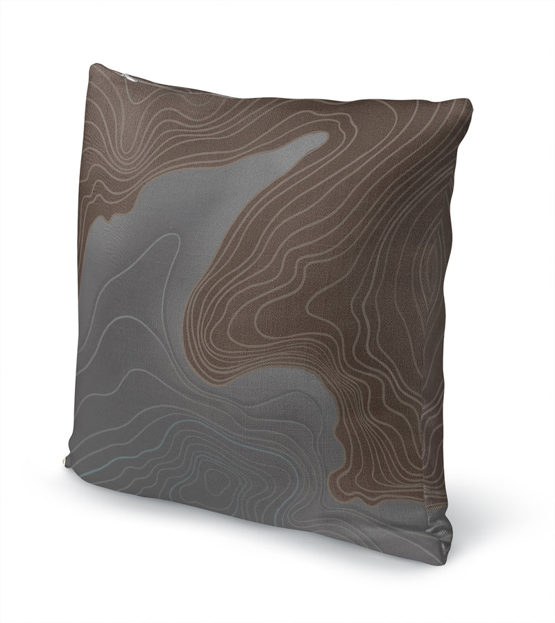 TOPOGRAPHY Accent Pillow By Kavka Designs