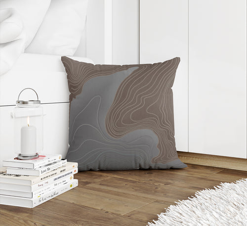 TOPOGRAPHY Accent Pillow By Kavka Designs