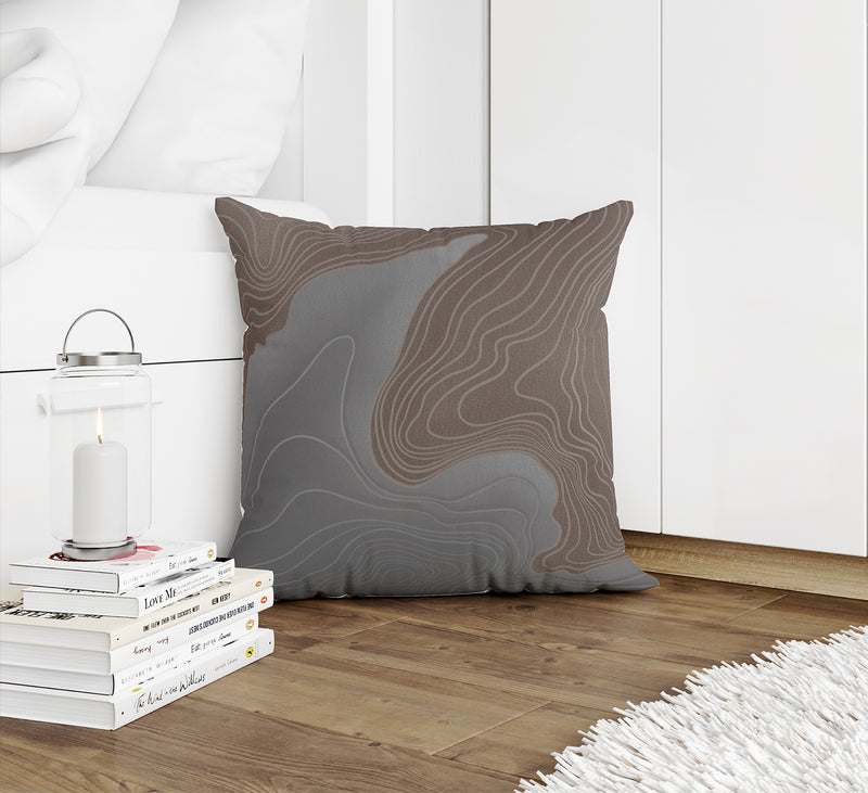 TOPOGRAPHY Accent Pillow By Kavka Designs