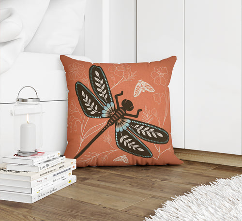 DRAGONFLY Accent Pillow By Kavka Designs