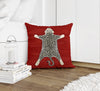 SNOW LEO Accent Pillow By Kavka Designs