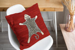 SNOW LEO Accent Pillow By Kavka Designs